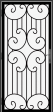 Metal Security Screen Door 9.0 - Superior Ornamental Supply