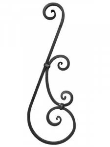 Steel Wrought Iron Scroll SS305