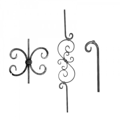 Baluster & Pickets SUI12065 - With ornamental scrolls 