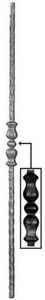 Forged Balusters & Pickets  64-390 - With a decorative detail