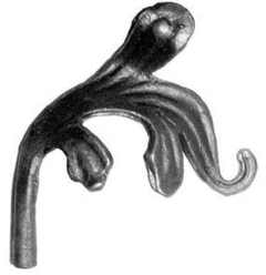 Cast Steel Leaves & Ornaments 55-183