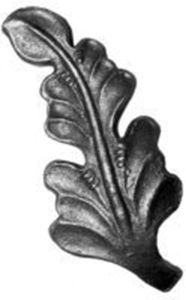 Cast Steel Leaves & Ornaments 55-540