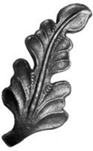 Cast Steel Leaves & Ornaments 55-541
