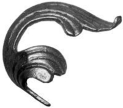 Cast Steel Leaves & Ornaments 55-556