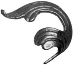 Cast Steel Leaves & Ornaments 55-557