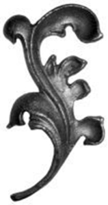 Cast Steel Leaves & Ornaments 55-565