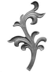 Cast Steel Leaves & Ornaments 55-571 (# 4140-R)