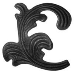 Cast Steel Leaves & Ornaments 55-594