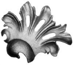 Cast Steel Leaves & Ornaments 55-616