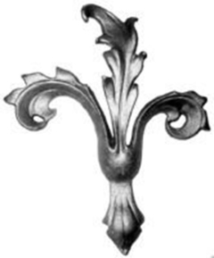 Cast Steel Leaves & Ornaments 55-862