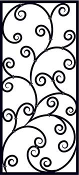 superior ornamental supply security door df18.0