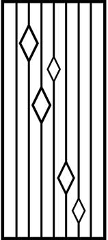 superior ornamental supply security door df26.0